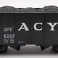 Atlas 3007107-1 O ACY 55-Ton Fishbelly Coal Hopper #6302 (3-Rail) EX/Box