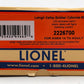 Lionel 2226700 O Lehigh Valley Bobber Caboose #2606
