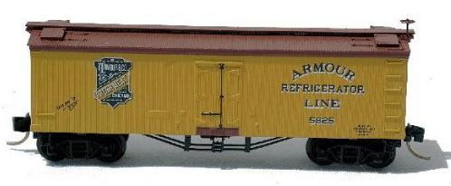 Micro-Trains 05800060 N ARL 36' Wood Sheathed Ice Reefer #5825 LN/Box