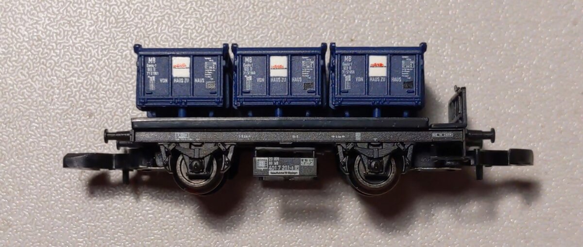 Marklin 80820 Z Scale 2010 Marklin Magazin Container Car