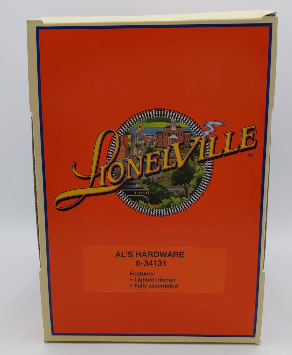 Lionel 6-34131 O Gauge Assembled Al's Hardware Building LN/Box