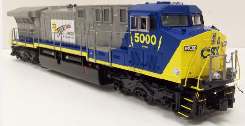 MTH 20-2833-1 CSX AC6000 Diesel Engine w/Proto-Sounds 2.0 #5000