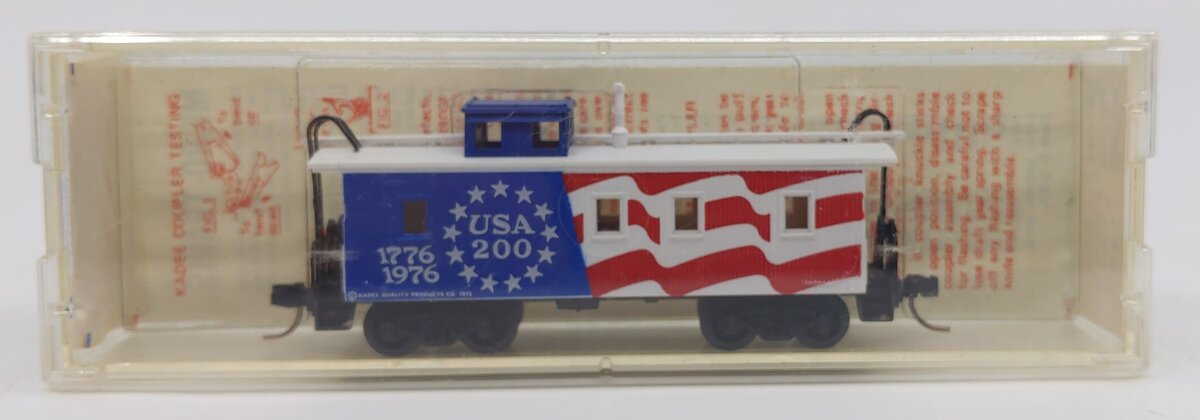 Micro-Trains 05000990 N USA 1776-1976 Bicentennial 34' Wood Caboose #200 LN/Box