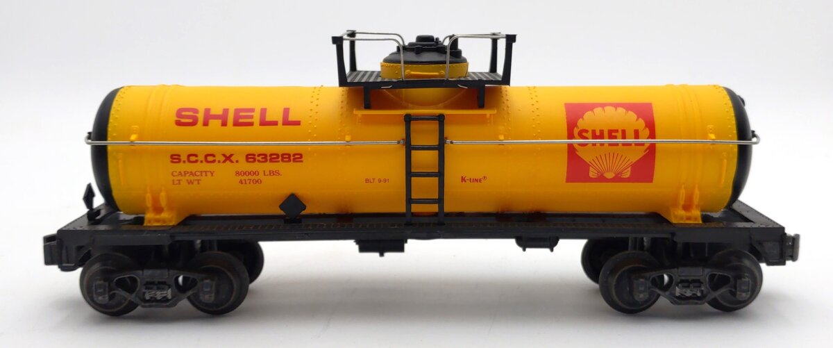K-Line K63282 O Gauge Shell Single Dome Tank Car EX/Box