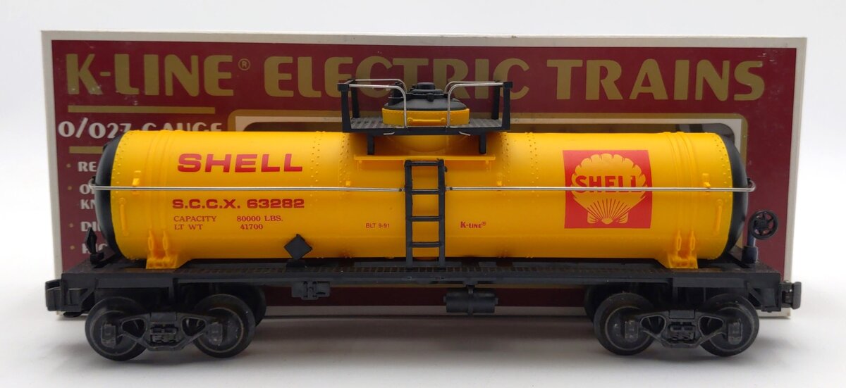 K-Line K63282 O Gauge Shell Single Dome Tank Car EX/Box