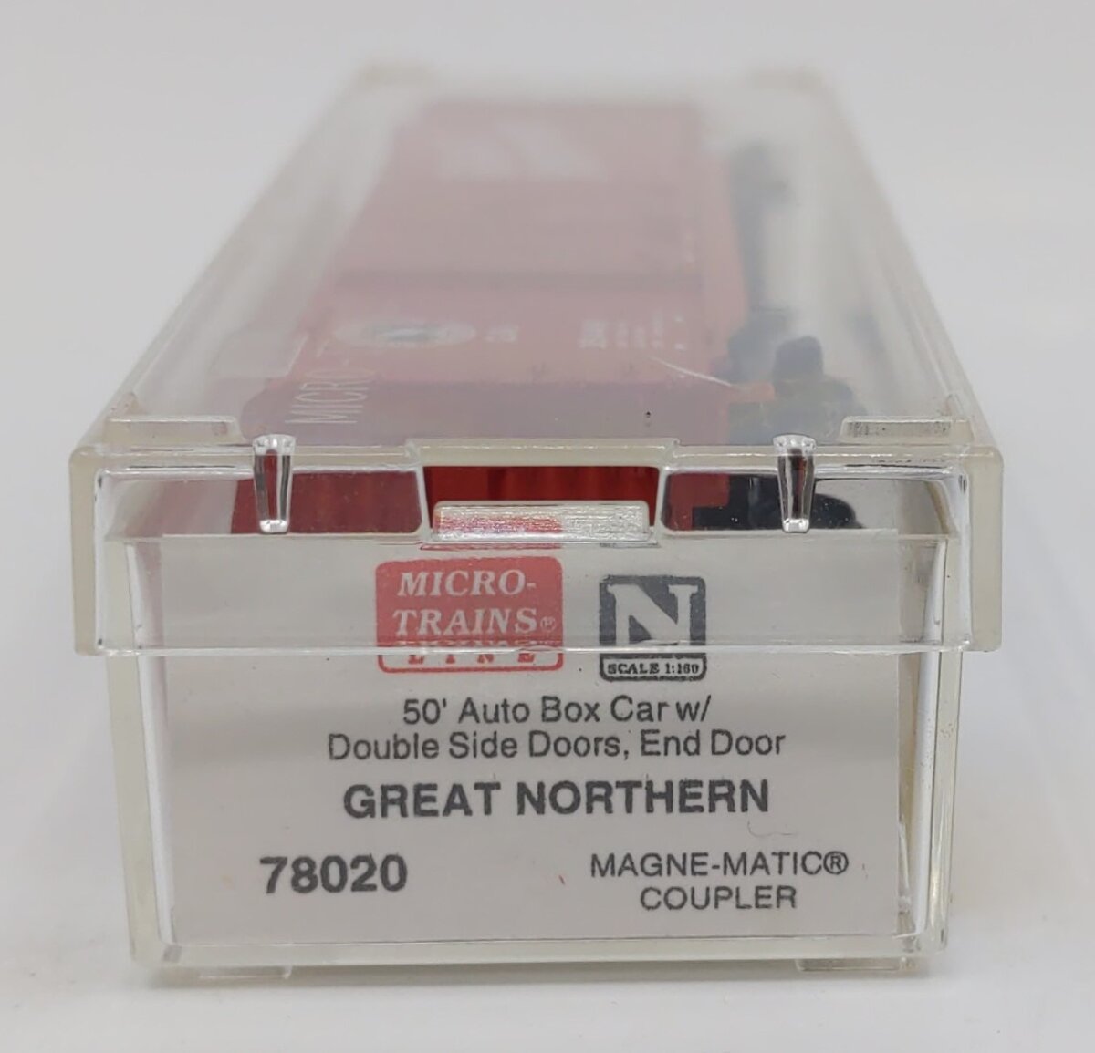 Micro-Trains 07800020 N Great Northern 50' Double Side Door Auto Boxcar #35449