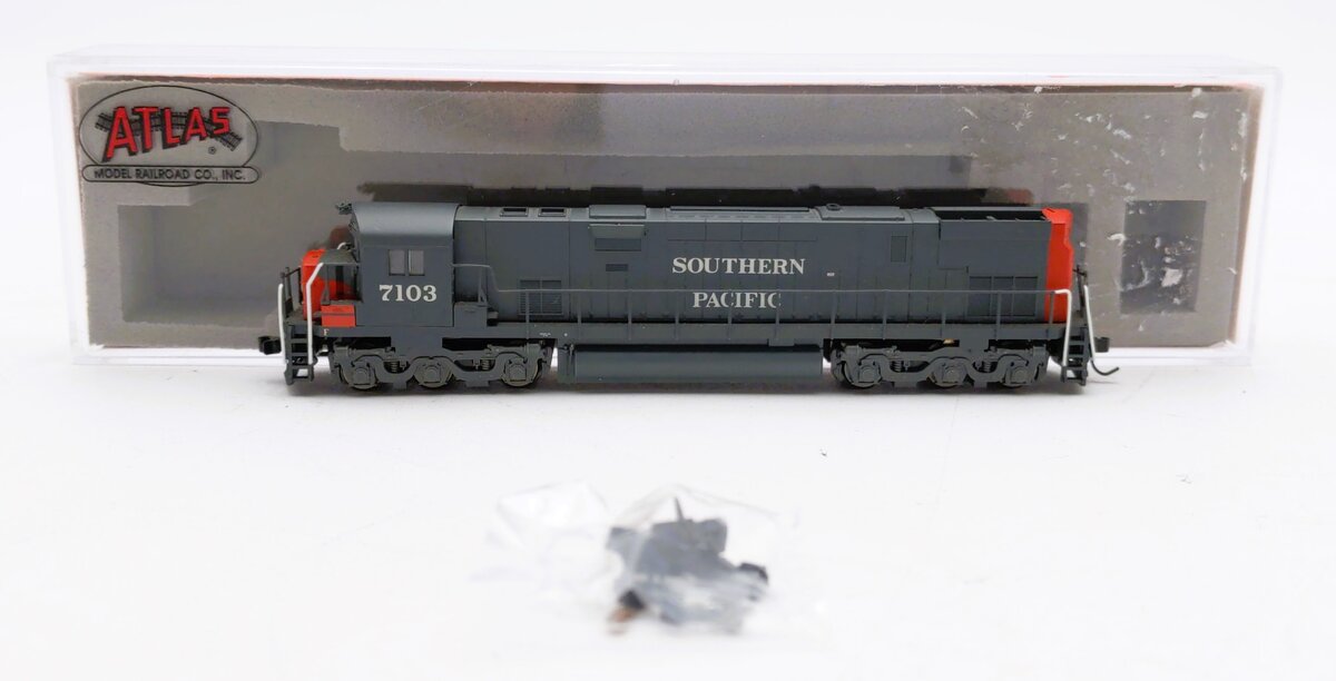 Atlas 54011 N Scale Southern Pacific Alco C628 Diesel Locomotive #7103