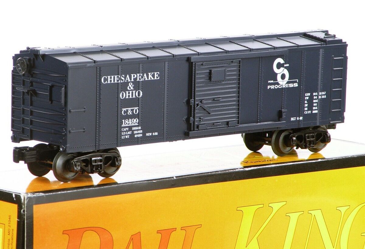 MTH 30-7411 O Gauge Chesapeake & Ohio Boxcar #18499