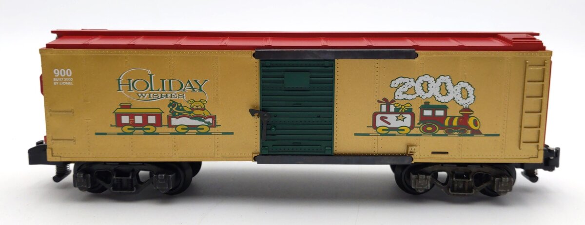 American Flyer 6-48340 S Scale 2000 Christmas Boxcar NIB