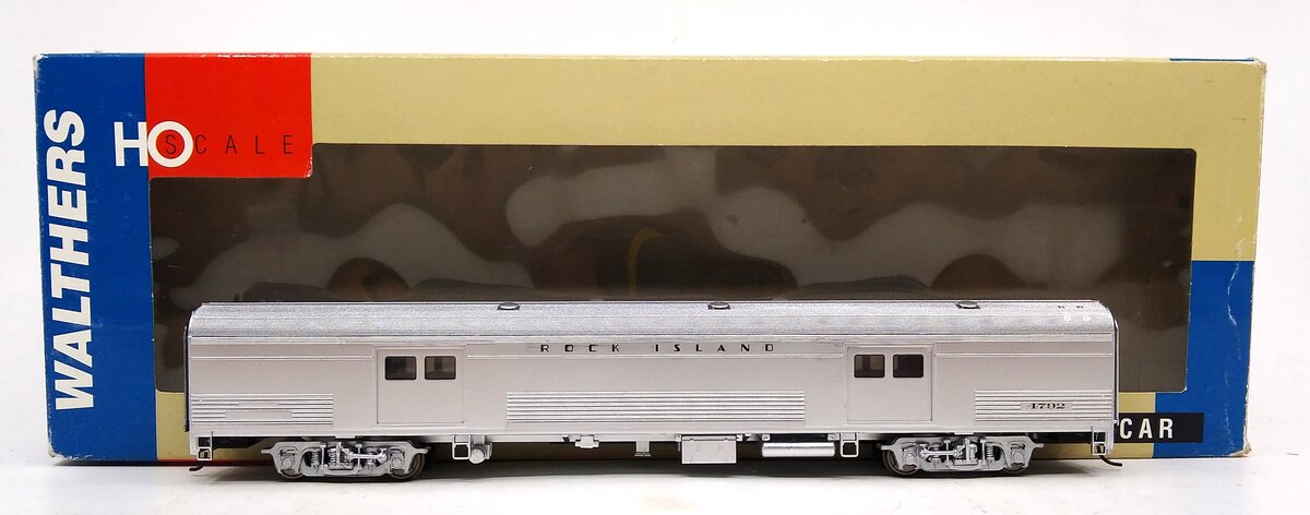 Walthers 932-6412 HO Rock Island 73' Budd Baggage Car LN/Box