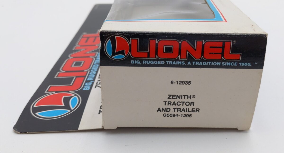 Lionel 6-12935 O Zenith Tractor Trailer NIB