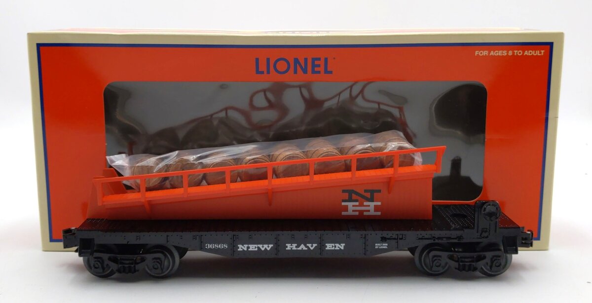 Lionel 6-36868 O New Haven Barrel Ramp Car