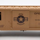 K-Line K641-8018 O Gauge Operation Iraqi Freedom Boxcar w/Machine Guns & Sound LN/Box
