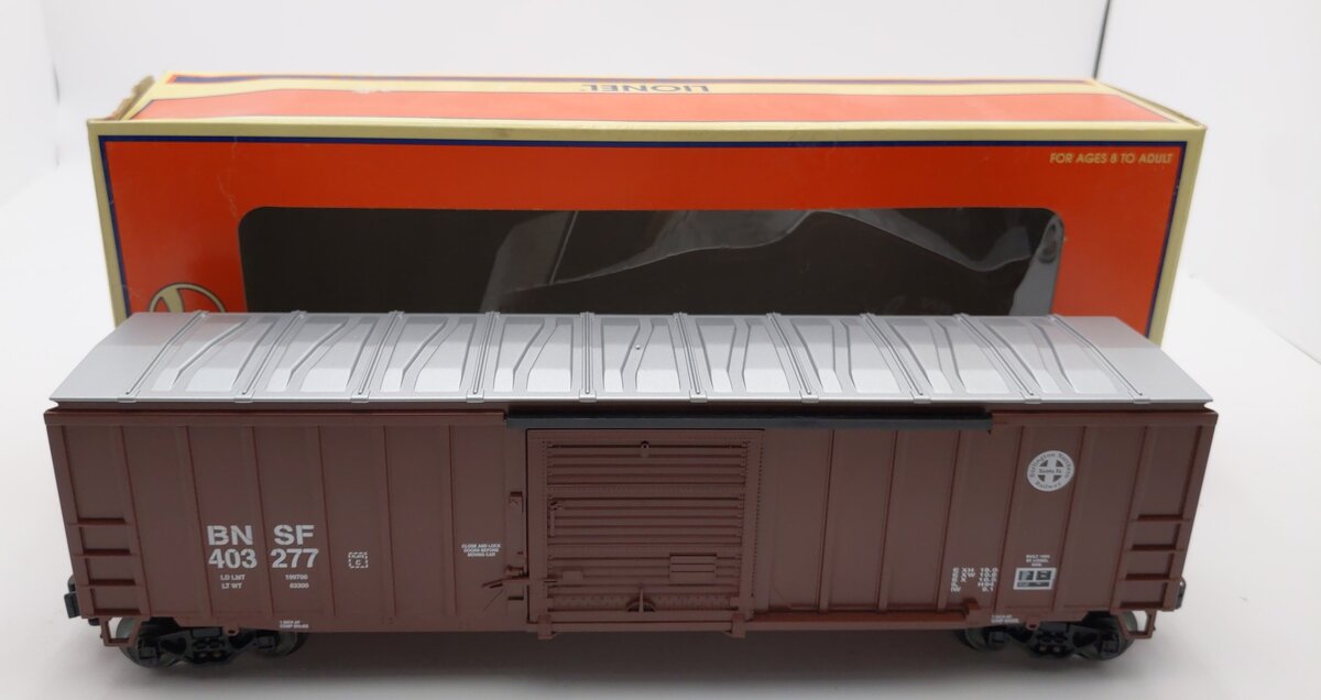 Lionel 6-17251 O Gauge BNSF 50' Modern Boxcar EX/Box
