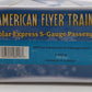 American Flyer 6-48018 S The Polar Express Passenger Coach Add-On Car