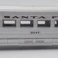 Athearn 1831 HO Scale Santa Fe Streamlined Observation Car #3246