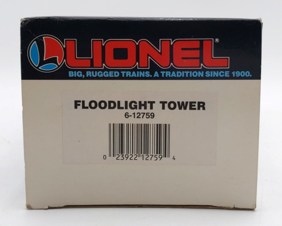 Lionel 6-12759 O/O27 Gauge 8-Lamp Floodlight Tower NIB