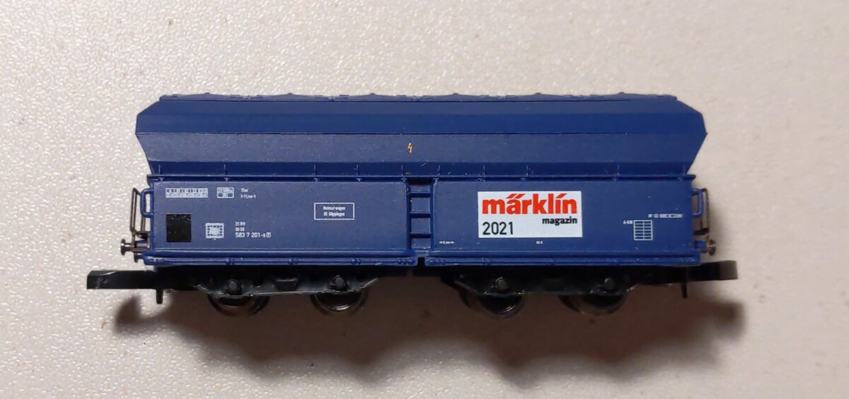 Marklin 80831 Z 2021 Marklin Magazine Annual Tad-u 961 4-Axle Dump Car