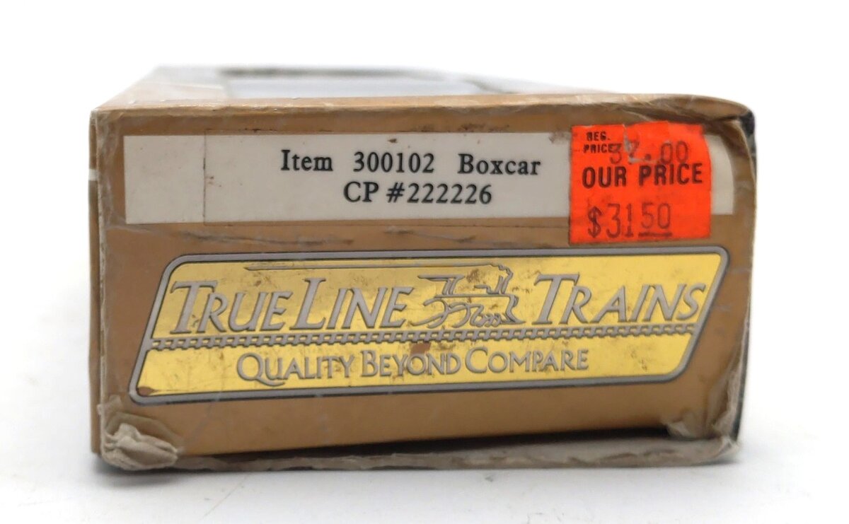 True Line Trains 300102 HO Scale Canadian Pacific Boxcar #222226