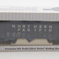 Bachmann 18736 HO Northern Pacific 3-Bay 100-Ton Hopper Car w/ Coal Load #73697