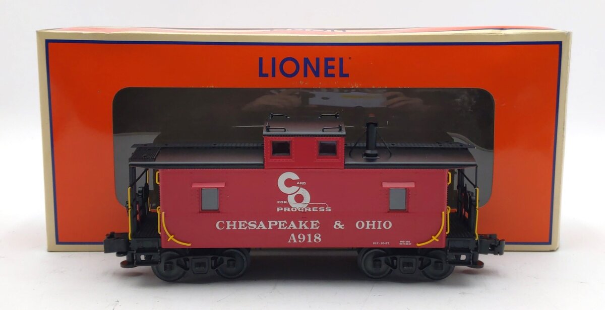 Lionel 6-84135 O Chesapeake & Ohio Northeast Caboose #A918 LN/Box