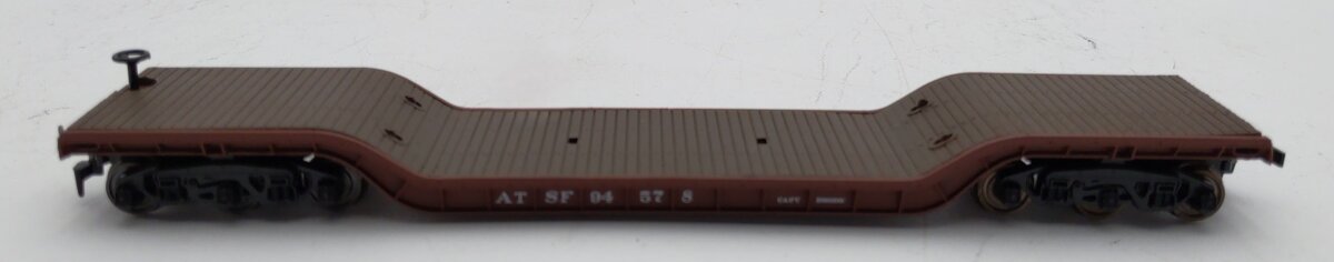 Roco 48993 HO AT&SF 50' Depressed Center Flat Car #94578