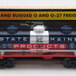 MTH 30-73384 O State of Maine 3-Dome Tank Car #3018 LN/Box