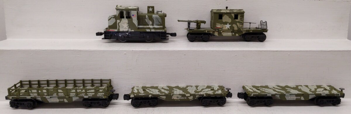 Lionel 6-1355 O Gauge Commando Assault Train Set EX/Box