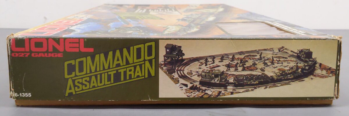 Lionel 6-1355 O Gauge Commando Assault Train Set EX/Box