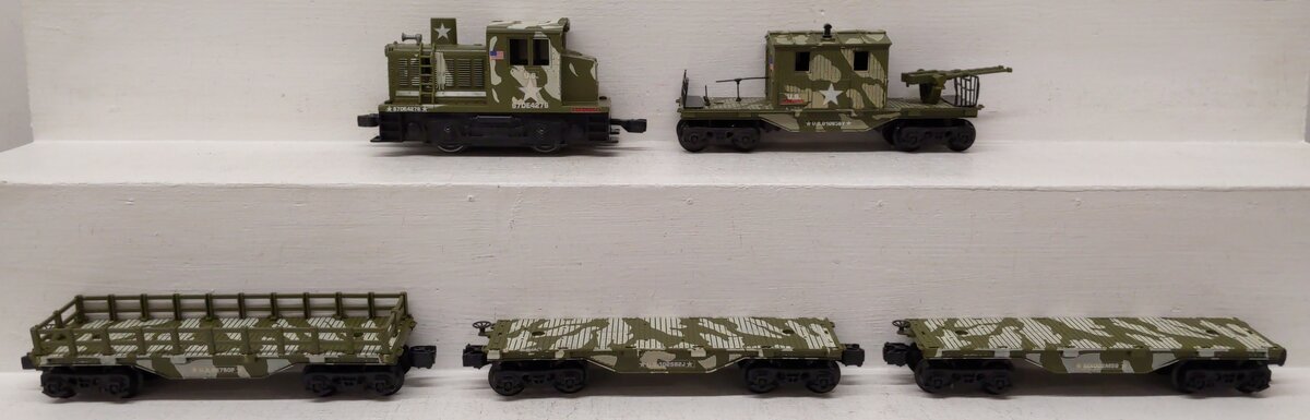 Lionel 6-1355 O Gauge Commando Assault Train Set EX/Box
