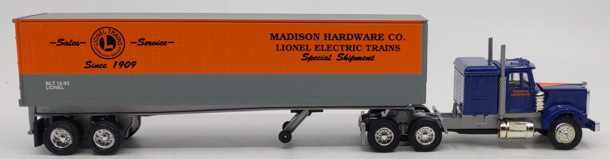 Lionel 6-52025 O Madison Hardware LCCA 1993 Special Edition Tractor & Trailer LN/Box
