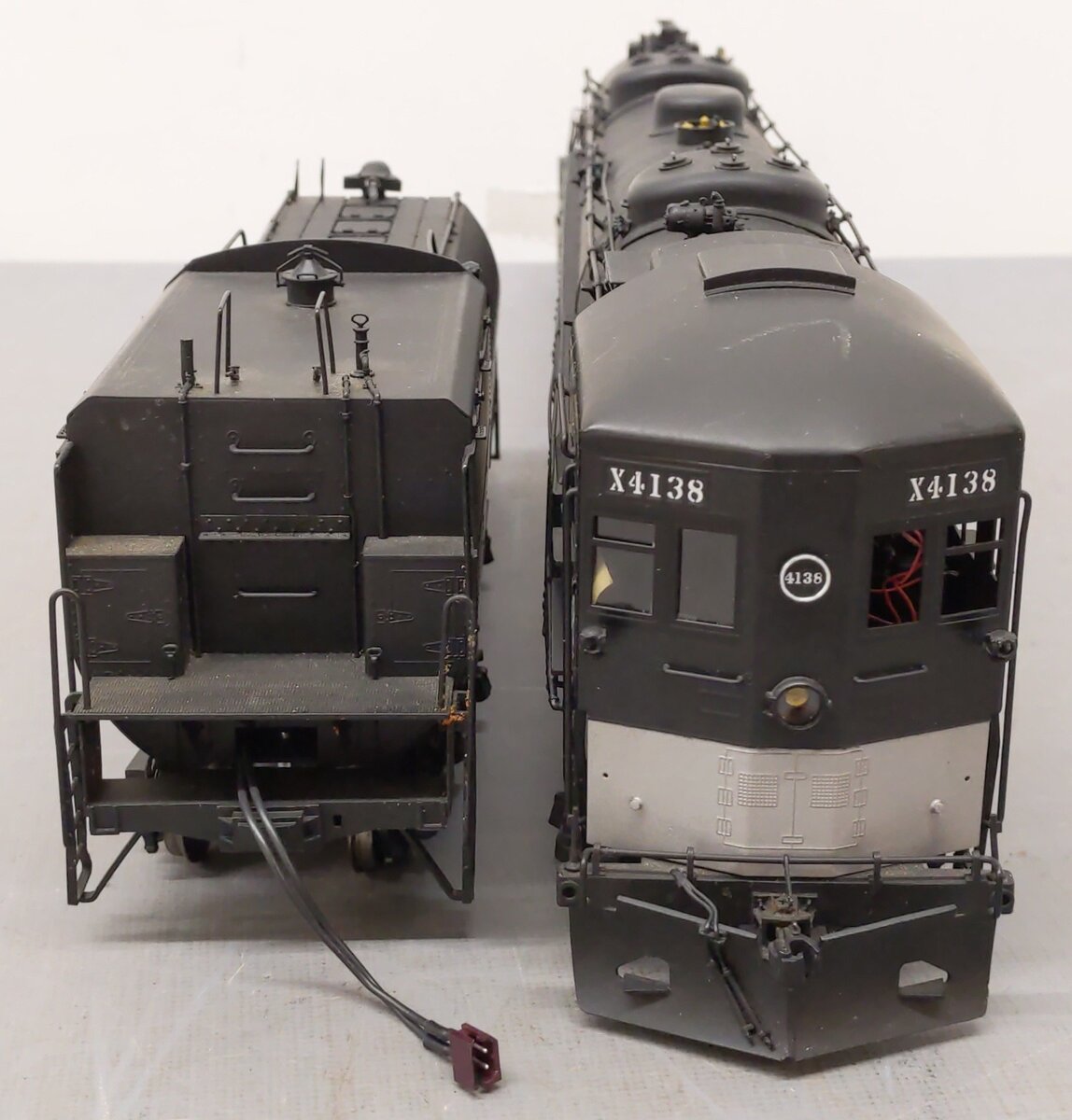 Sunset Models 4138 O Brass SP Cab Forward 4-8-8-4 Steam Locomotive #4138 -2 Rail EX/Box