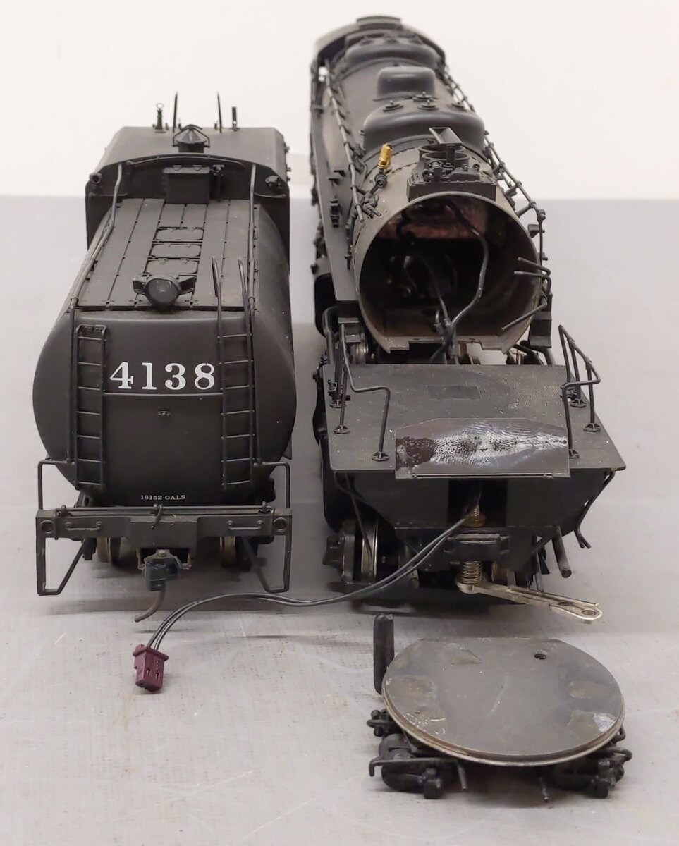Sunset Models 4138 O Brass SP Cab Forward 4-8-8-4 Steam Locomotive #4138 -2 Rail EX/Box