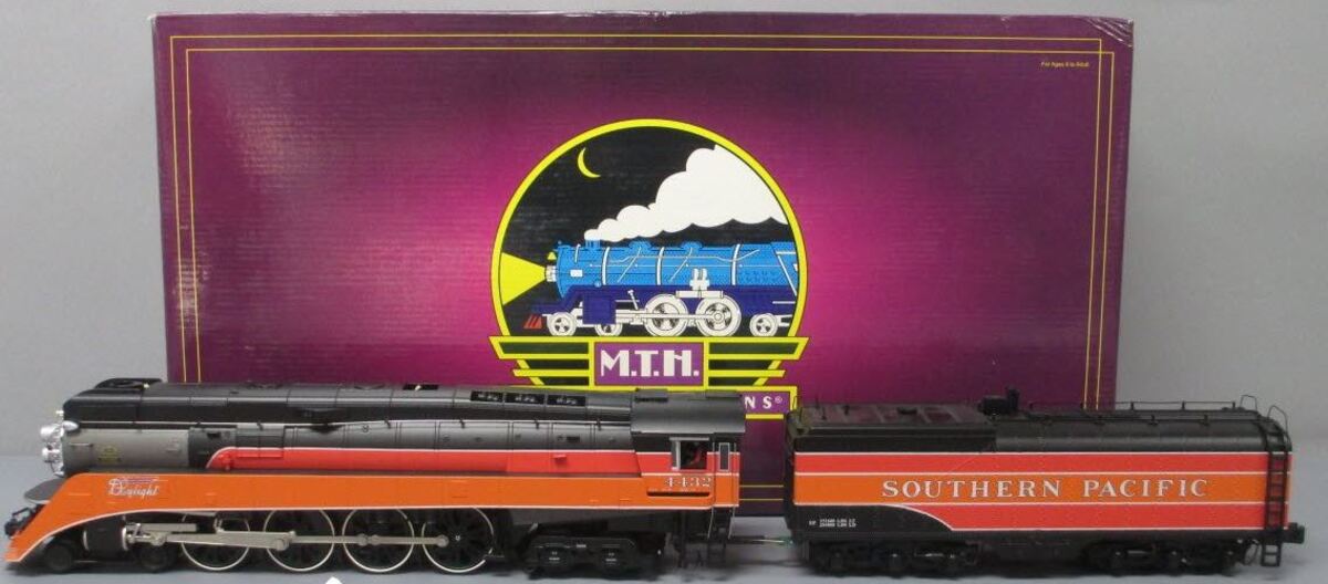 MTH 20-3302-1 O SP 4-8-4 GS-4 Steam Engine w/PS2 (Hi-Rail Wheels) #4432