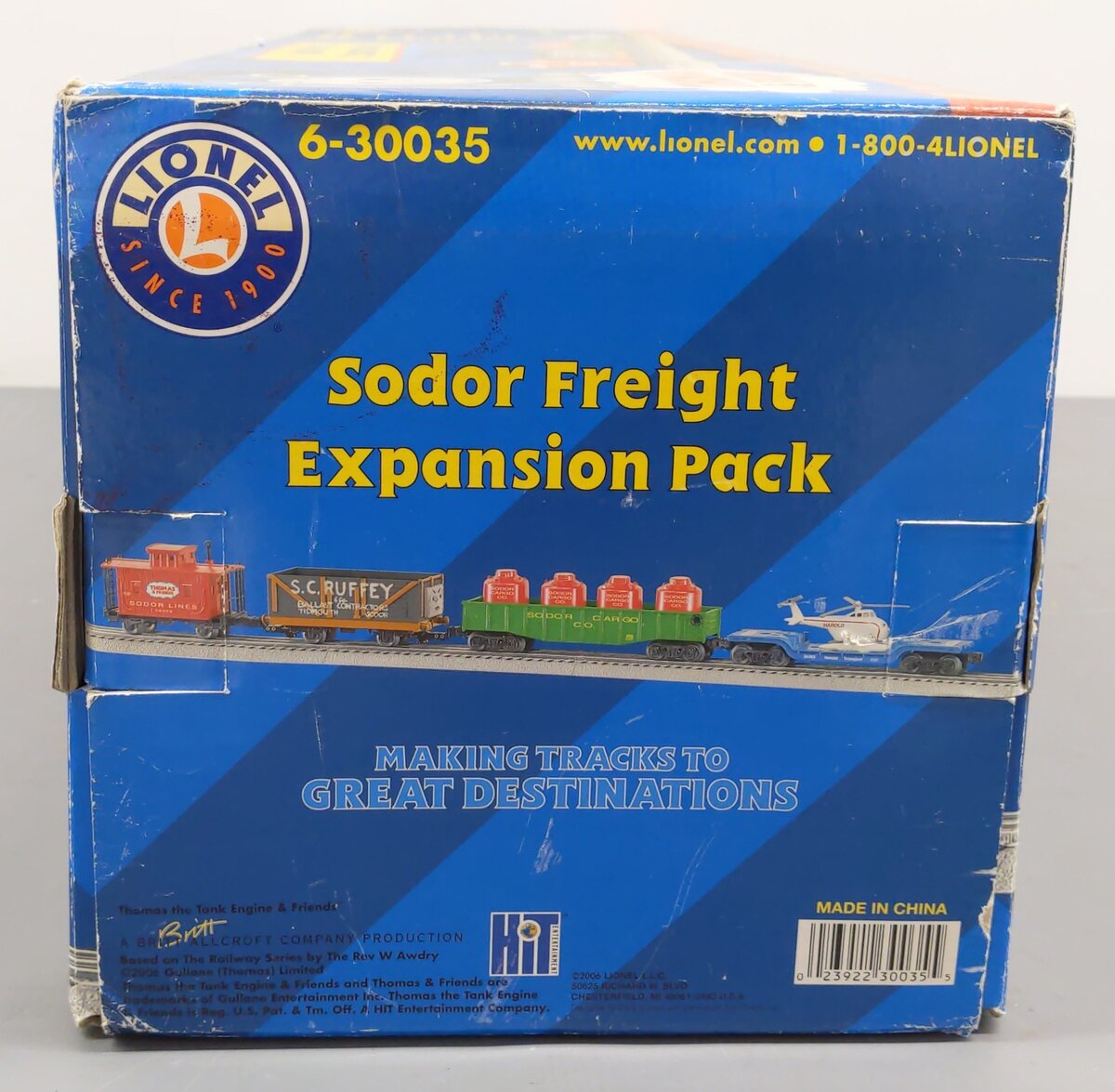 Lionel 6-30035 Sodor Freight Expansion Pack EX/Box