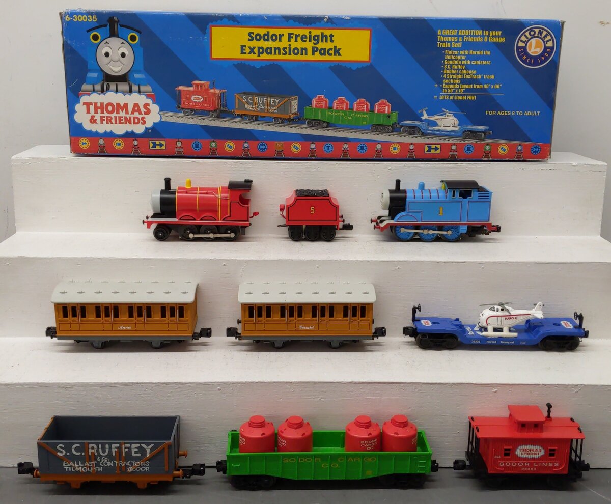 Lionel 6-30035 Sodor Freight Expansion Pack EX/Box