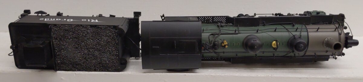 Mountain Model Imports DC1119-4 On30 BRASS D&RGW K-37 2-8-2 Loco & Tender #491 EX/Box
