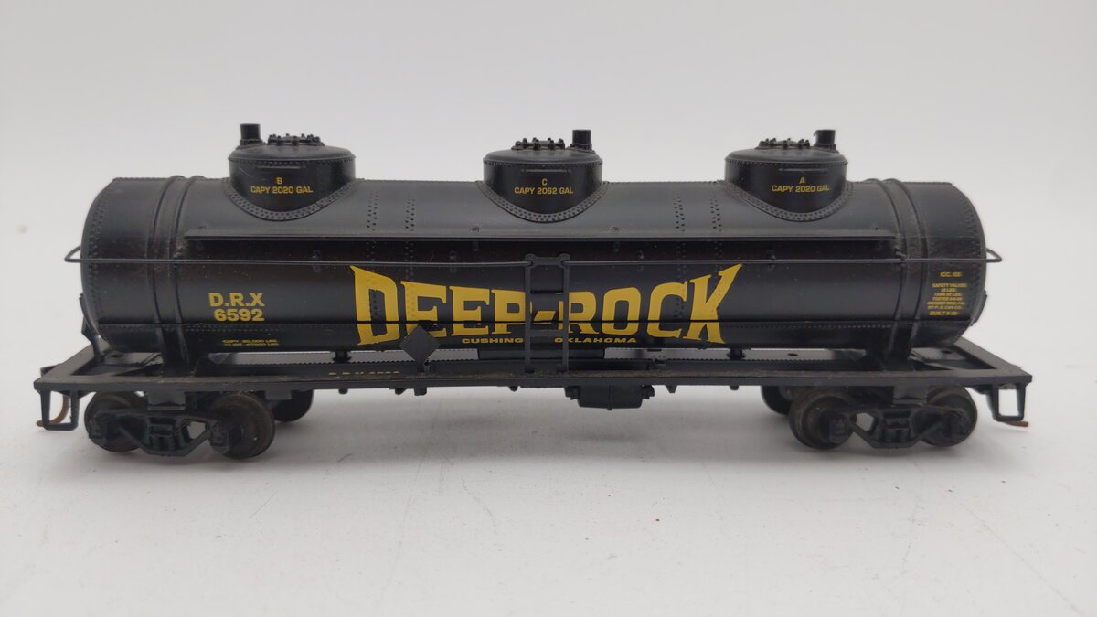 Athearn 7354 HO Scale Deep-Rock Triple Dome Tank Car #6592