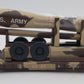 Bachmann 18344 HO Desert Military 52' Depressed Center Flat Car w Missile