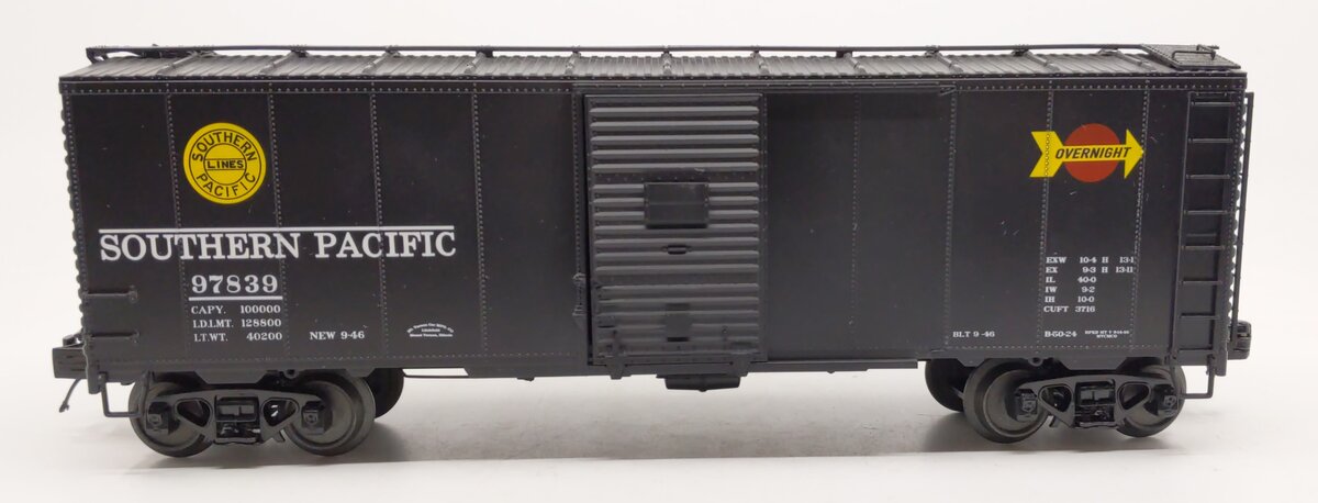 MTH 20-93588 O Gauge Southern Pacific 40' AAR Boxcar #97839