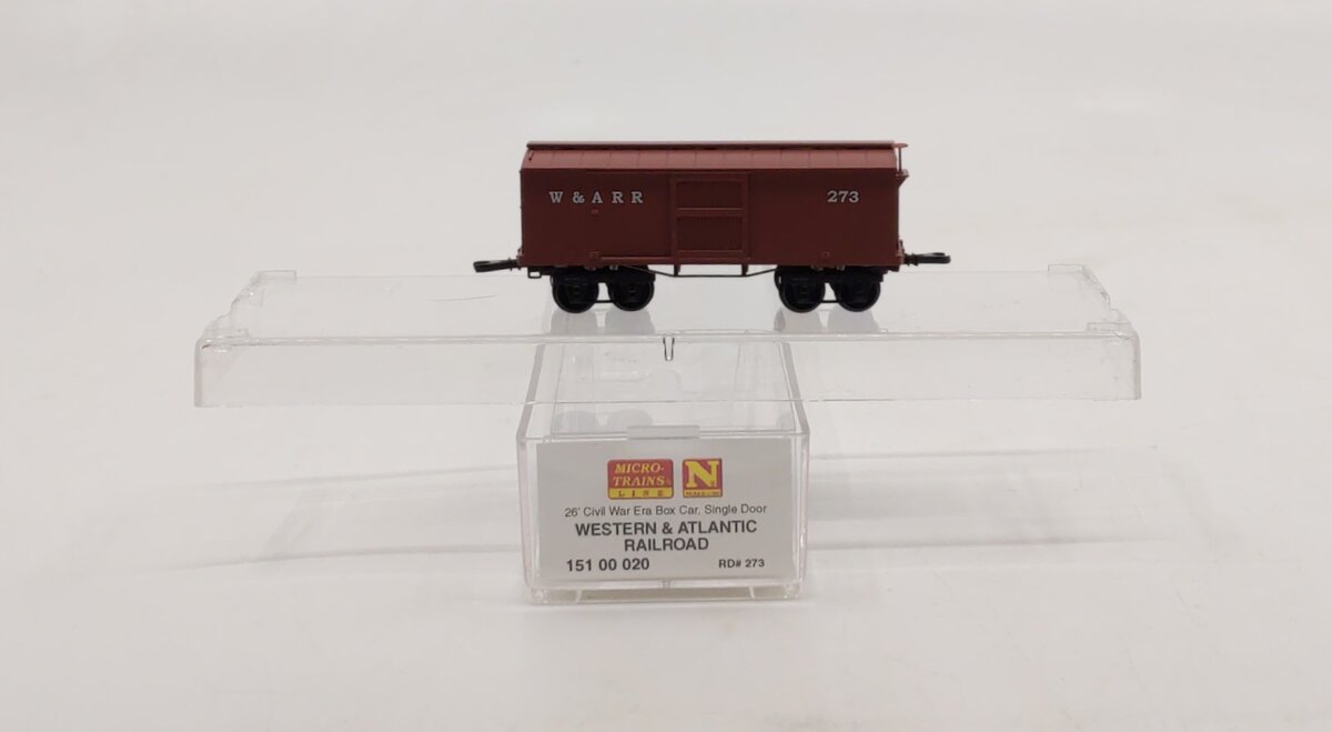 Micro-Trains 15100020 N Western and Atlantic 26' Boxcar #273