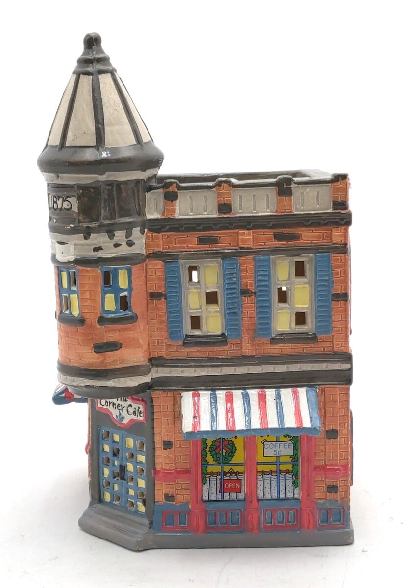Dept 56 5124-1 The Original Snow Village "Corner Cafe" LN/Box