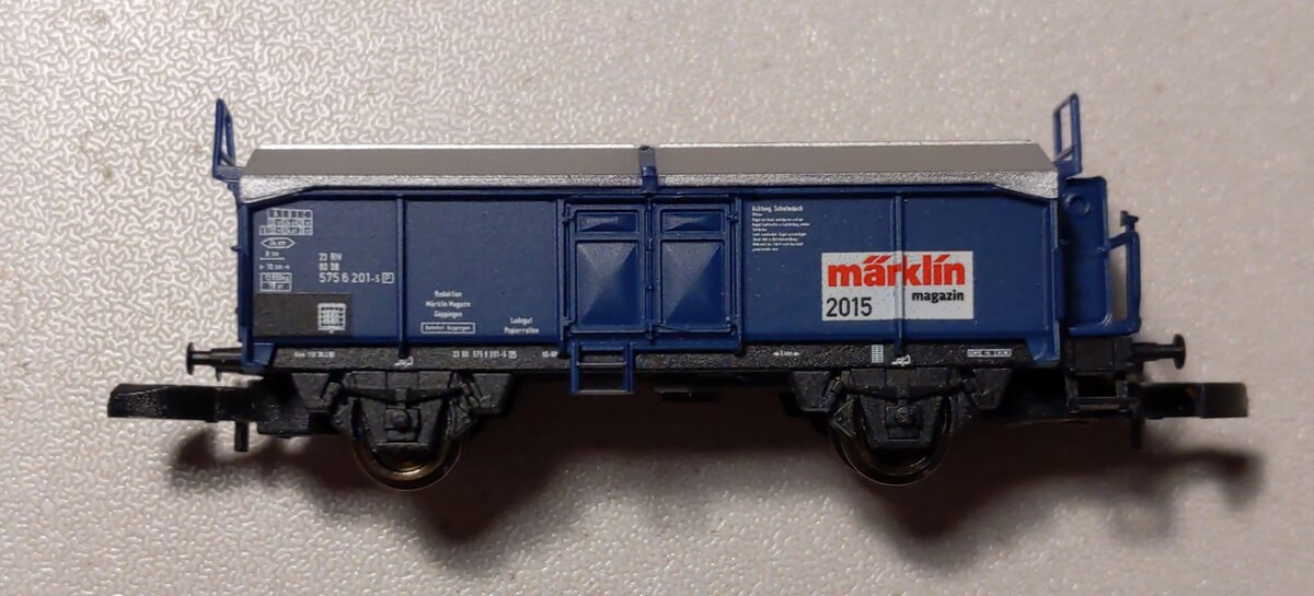 Marklin 80825 Z Scale 2015 Magazin Annual Car