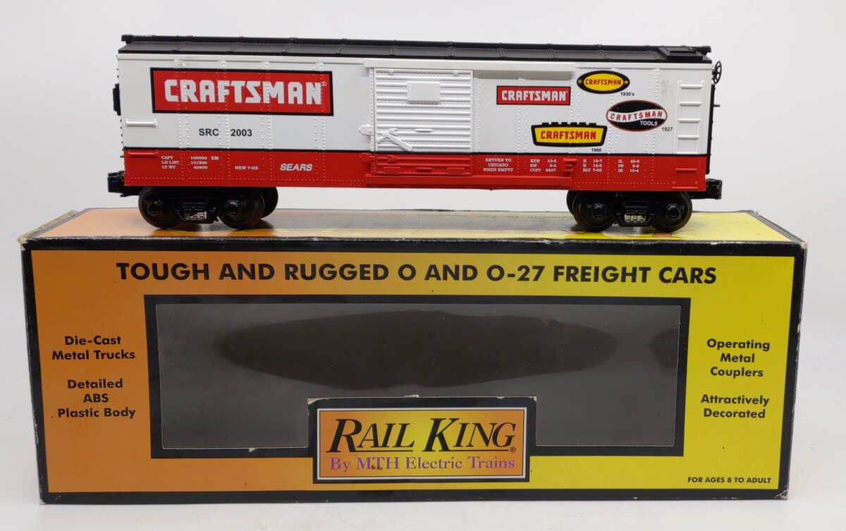 MTH 33-7408 O Gauge Craftsman Boxcar LN/Box