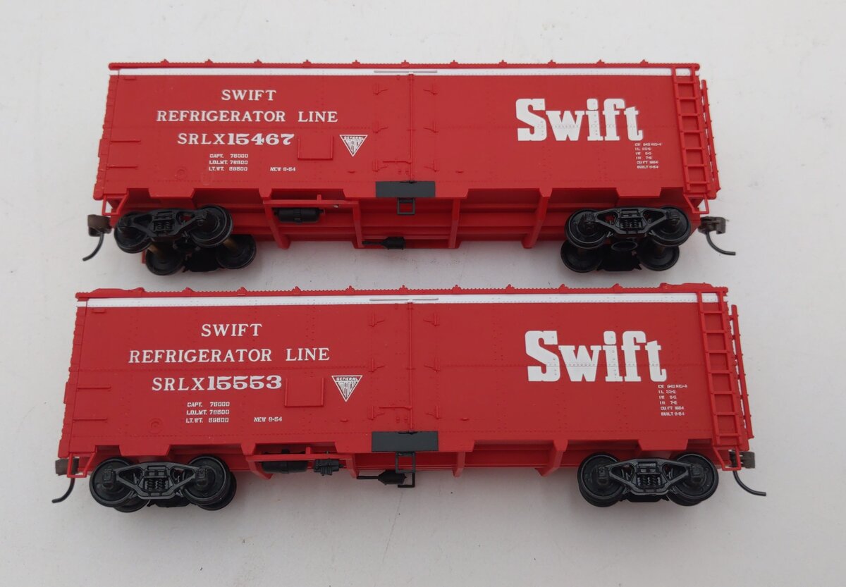 Walthers 932-22571 HO Swift 40' Meat Reefer- 2 pack