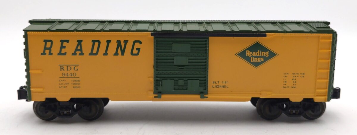 Lionel 6-9440 O Gauge Reading Boxcar #9440