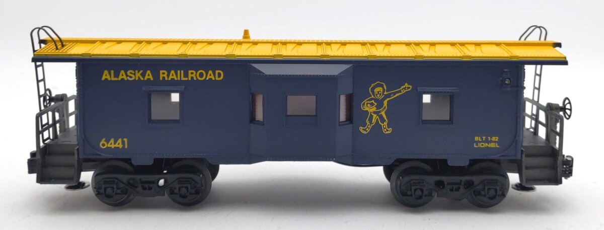 Lionel 6-6441 O Gauge Alaska Railroad Bay Window Caboose LN/Box
