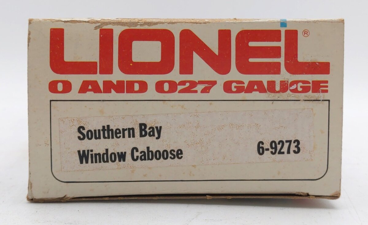 Lionel 6-9273 O Gauge Southern Bay Window Lighted Caboose