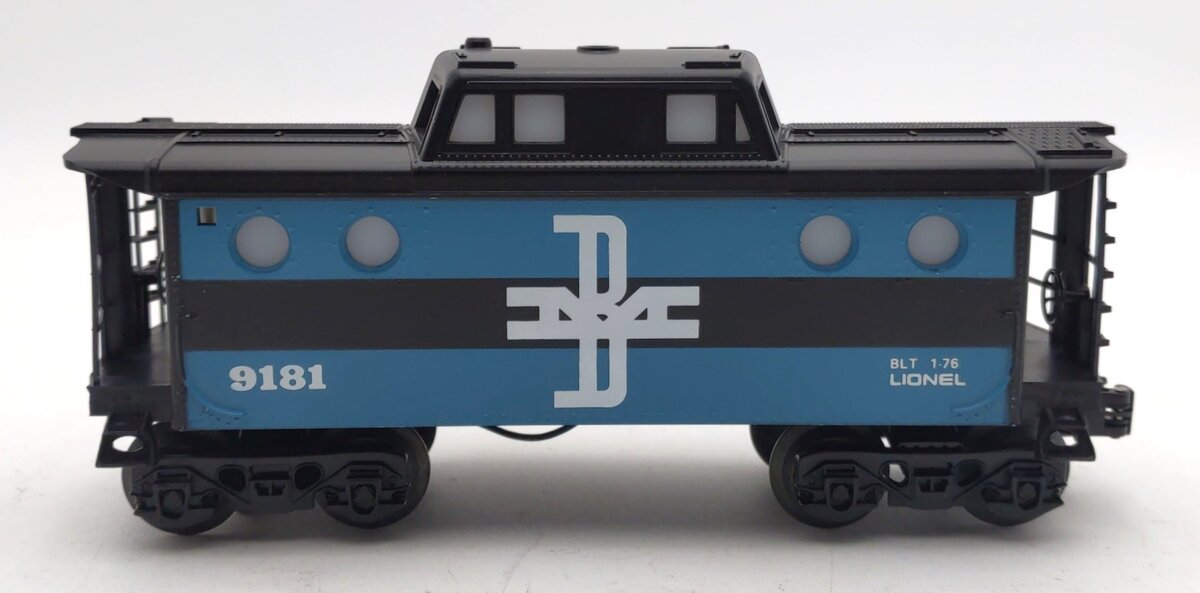 Lionel 6-9181 O Gauge Boston and Maine N5C Porthole Caboose NIB