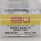 MicroTrains 50200549 Z Scale South Dakota 40' Standard Plug-Door Boxcar #1889 LN/Box